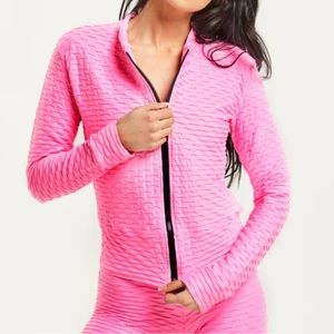 NWOT BBB Chrome Track Jacket Bliss